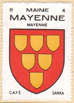 Blason de Mayenne (Mayenne)/Coat of arms (crest) of {{PAGENAME