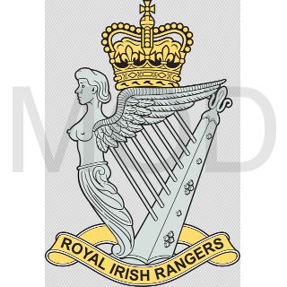 Coat of arms (crest) of the The Royal Irish Rangers (27th (Inniskilling), 83rd and 87th), British Army