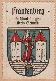 Wappen von Frankenberg/Sachsen/Coat of arms (crest) of Frankenberg/Sachsen