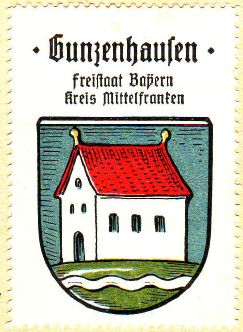 Wappen von Gunzenhausen/Coat of arms (crest) of Gunzenhausen