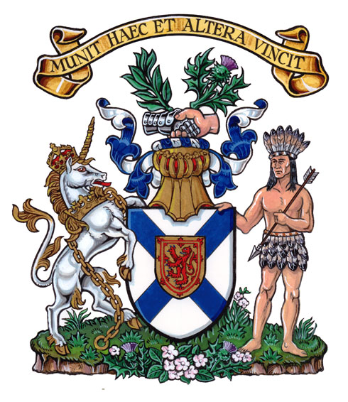 Coat of arms (crest) of Nova Scotia