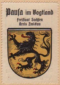 Wappen von Pausa-Mühltroff