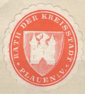 Wappen von Plauen/Coat of arms (crest) of Plauen