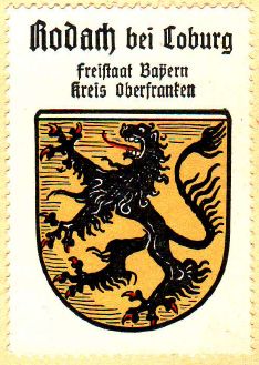 Wappen von Bad Rodach