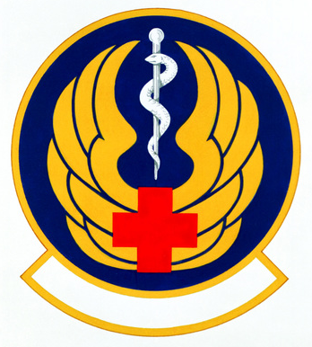Coat of arms (crest) of the 507th Tactical Clinic, US Air Force