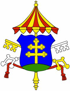Arms (crest) of Basilica of the Exaltation of the Holy Cross, ​Kežmarok