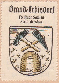 Wappen von Brand-Erbisdorf/Coat of arms (crest) of Brand-Erbisdorf