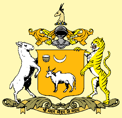 Arms (crest) of Karauli (State)