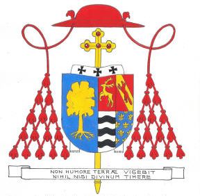 Arms (crest) of François-Marie-Anatole de Rovérié de Cabrières