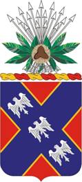 Coat of arms (crest) of the 134th Field Artillery Regiment, Ohio Army National Guard