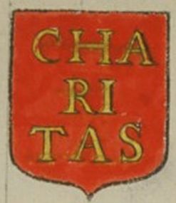 Arms (crest) of Brothers of Charity in Neubourg