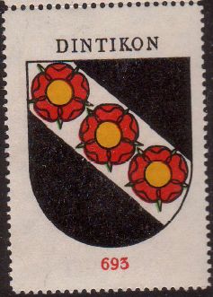 Wappen von/Blason de Dintikon