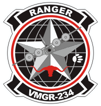 Coat of arms (crest) of VMGR-234 Rangers, USMC