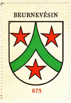 Wappen von/Blason de Beurnevésin