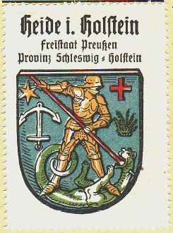 Wappen von Heide/Coat of arms (crest) of Heide