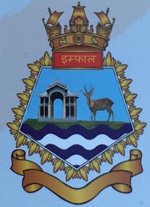 Blason de INS Imphal, Indian Navy/Arms (crest) of INS Imphal, Indian Navy