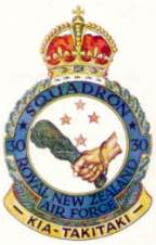 Coat of arms (crest) of the No 30 Squadron, RNZAF