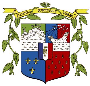 Coat of arms (crest) of National Arms of Réunion
