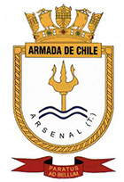 Blason de Talcahuano Naval Arsenal, Chilean Navy/Arms (crest) of Talcahuano Naval Arsenal, Chilean Navy
