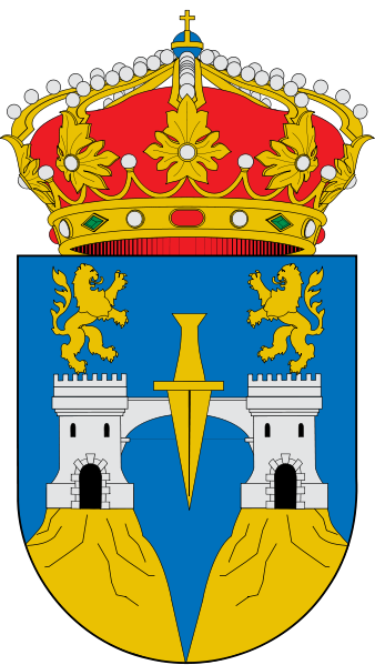 Escudo de Cumbres de San Bartolomé/Arms (crest) of Cumbres de San Bartolomé