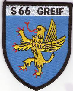 Coat of arms (crest) of the Fast Missilie Boat Greif (S-66), German Navy