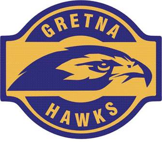 Coat of arms (crest) of Gretna High School Junior Reserve Offcier Training Corps, US Army
