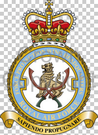 Coat of arms (crest) of the No 8 Force Protection Wing, Royal Air Force
