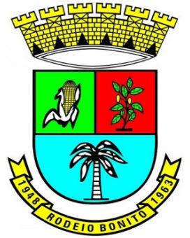 Brasão de Rodeio Bonito/Arms (crest) of Rodeio Bonito