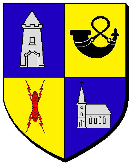 Blason de Sainte-Barbe-sur-Gaillon/Arms of Sainte-Barbe-sur-Gaillon