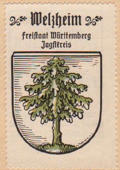 Wappen von Welzheim/Coat of arms (crest) of Welzheim