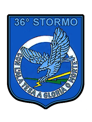 Coat of arms (crest) of the 36th Wing Riccardo Hellmuth Seidl, Italian Air Force