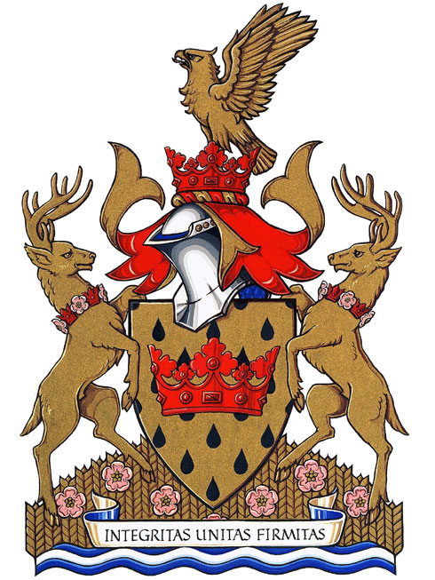 Leduc - Coat of arms (crest) of Leduc