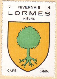 Blason de Lormes/Coat of arms (crest) of {{PAGENAME