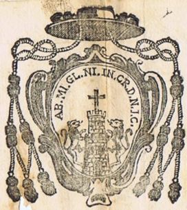 Arms of Bernardo Maria Della Torre