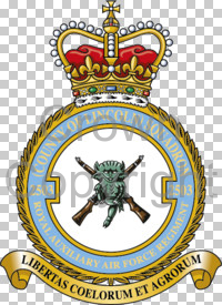 Coat of arms (crest) of the No 2503 (County of Lincoln) Squadron, Royal Auxiliary Air Force Regiment