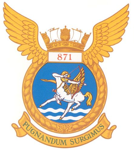 RCAF CAF Canadian 426 Squadron Heraldic Colour Crest Patch 