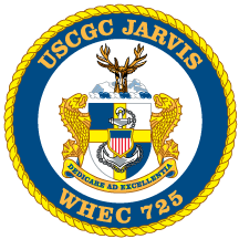 Coat of arms (crest) of the USCGC Jarvis (WHEC-725)