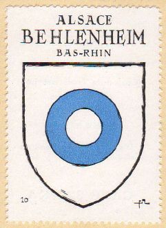 Blason de Behlenheim
