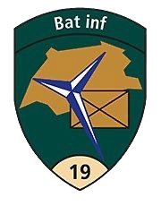 Coat of arms (crest) of Infantry Battalion 19, Swiss Army