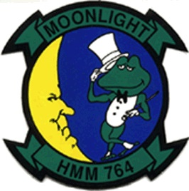 Coat of arms (crest) of VMM-764 Moonlight, USMC
