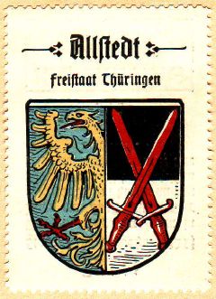 Wappen von Allstedt