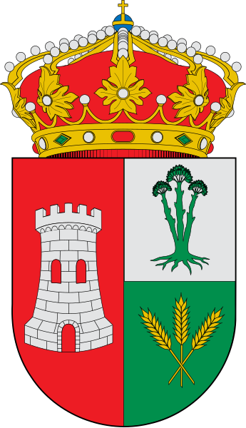 Escudo de La Hinojosa (Cuenca)/Arms (crest) of La Hinojosa (Cuenca)