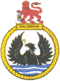 Coat of arms (crest) of the SAS Saldanha, South African Navy