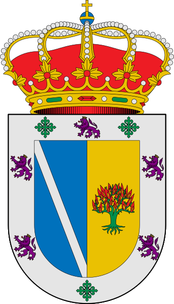 Escudo de Zarza la Mayor/Arms (crest) of Zarza la Mayor