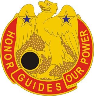 Coat of arms (crest) of the 558th US Army Artillery Group