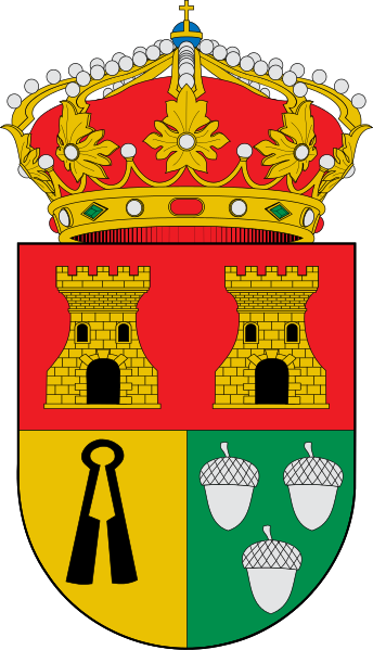 Escudo de Santibáñez de Béjar/Arms (crest) of Santibáñez de Béjar