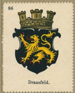 Wappen von Dransfeld/Coat of arms (crest) of Dransfeld