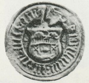 Seal (pečeť) of Dolní Věstonice