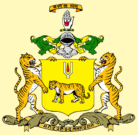 Arms (crest) of Rewa (State)