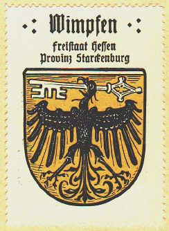 Wappen von Bad Wimpfen/Coat of arms (crest) of Bad Wimpfen
